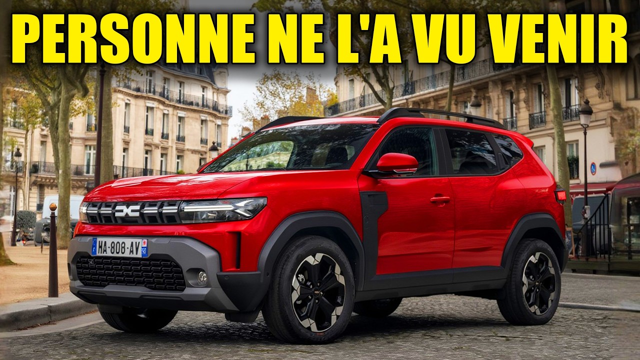 L'effondrement historique de Dacia : -36% de ventes en 2026