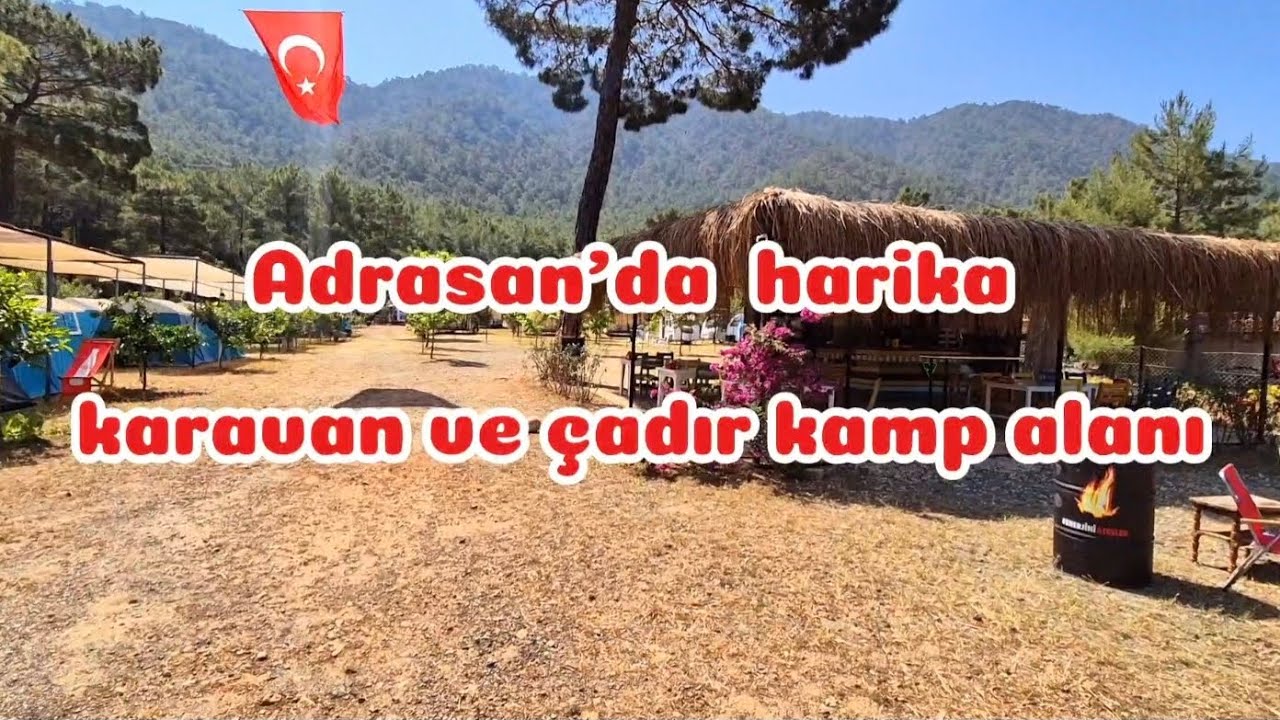 Adrasan Karavan ve çadır kamp alanı