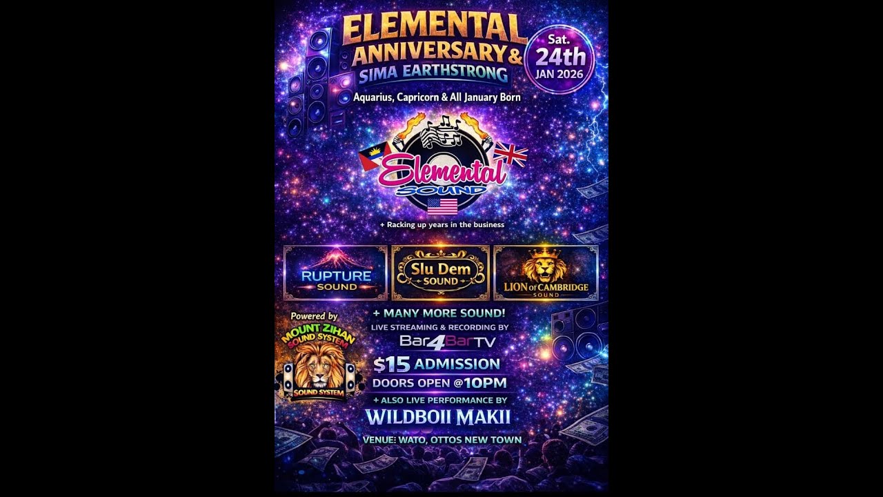 Elemental & Bar 4 Bar Tv Presents - Sima Bday & Elemental Anniversary Promo