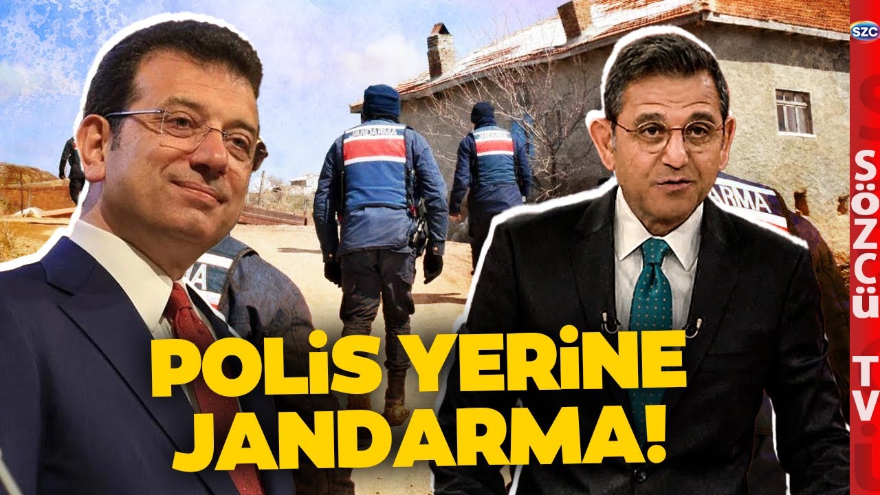 Jandarmaya 'Siz G&ouml;zaltı Yapın' Demişler! Fatih Portakal'ın İBB Operasyonu S&ouml;zleri G&uuml;ndemi Sallar