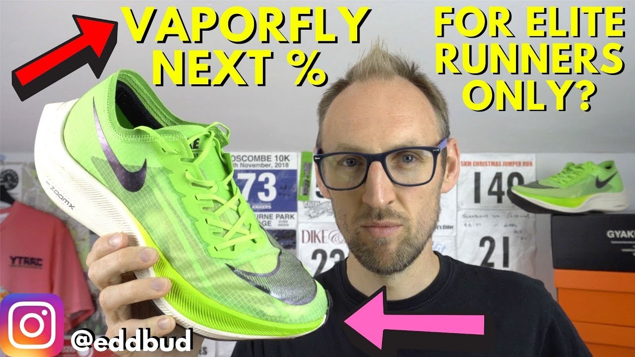 Nike Vaporfly Next % Test Run. Is this a shoe for non elite runners?  | eddbud