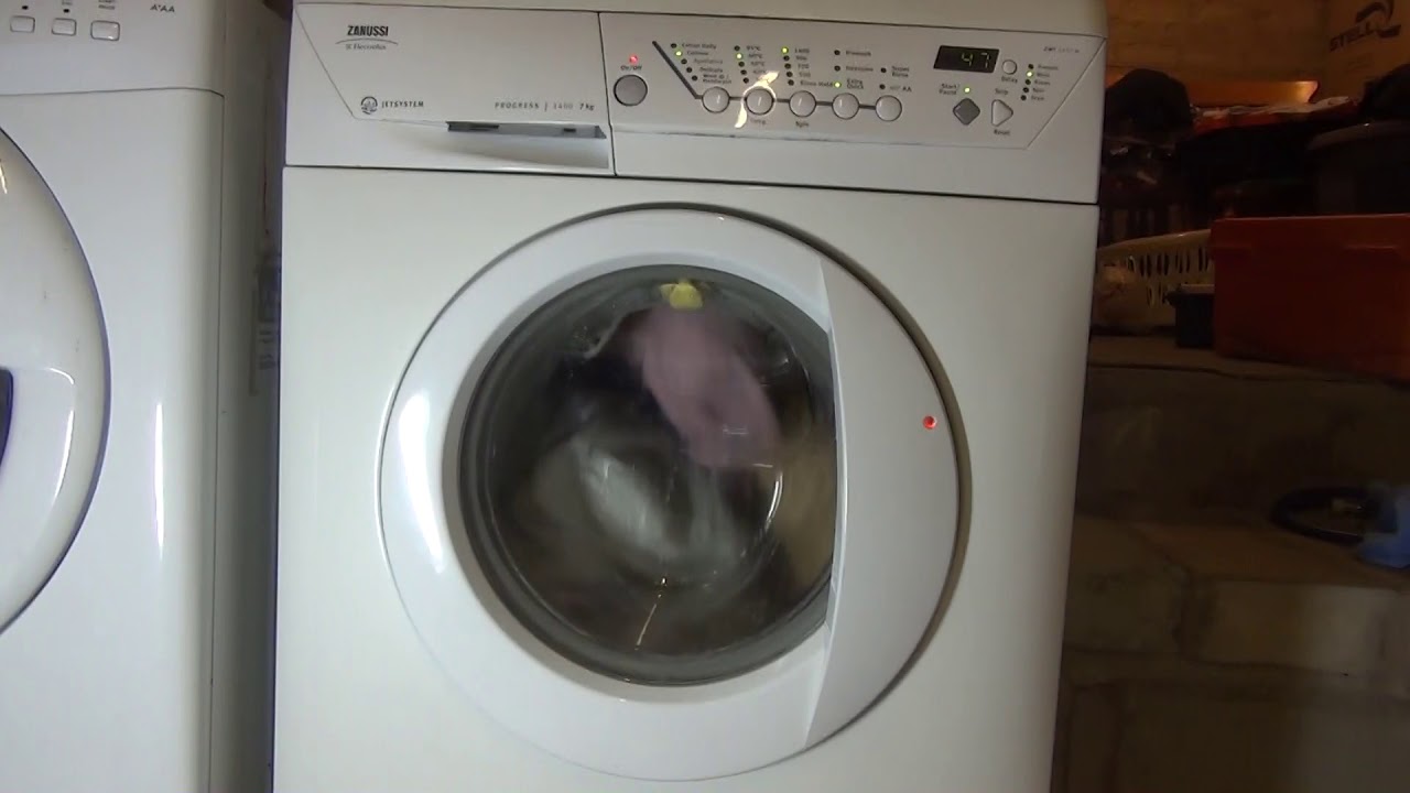 Zanussi Progress Jetsystem ZWF1437 : Cotton 60'c Extra Quick