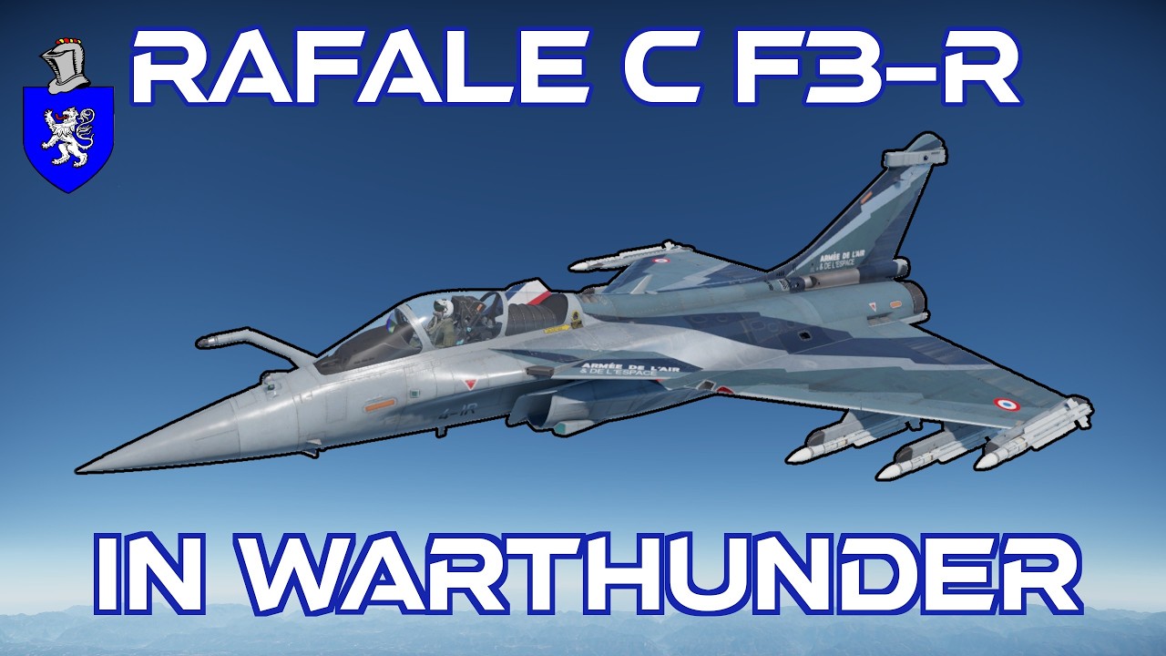 Rafale C F3-R в War Thunder: базовый обзор