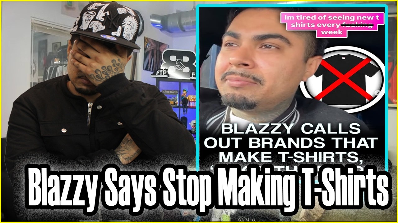 Blazzy Says Stop Making T-Shirts