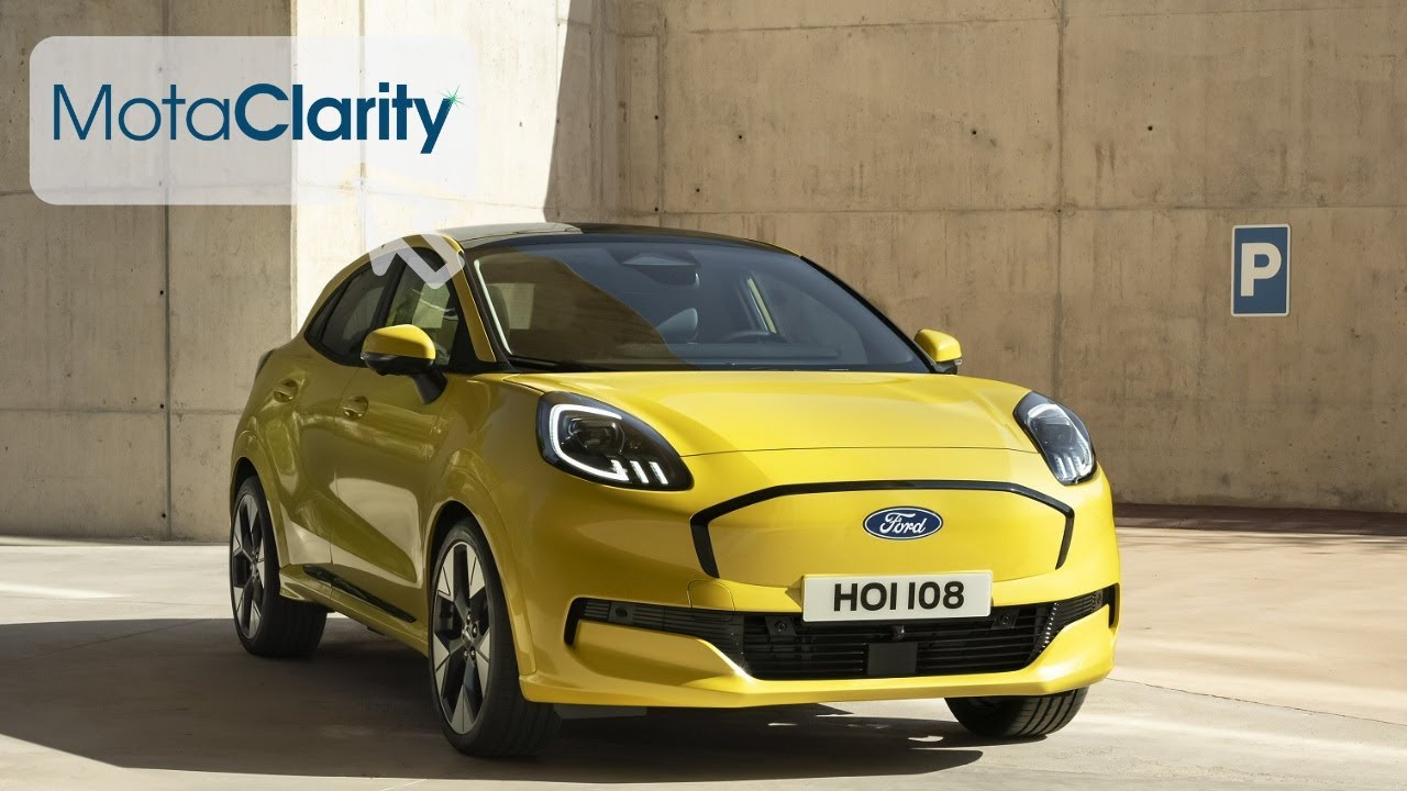 Обзор нового Ford Puma Gen-E | MotaClarity
