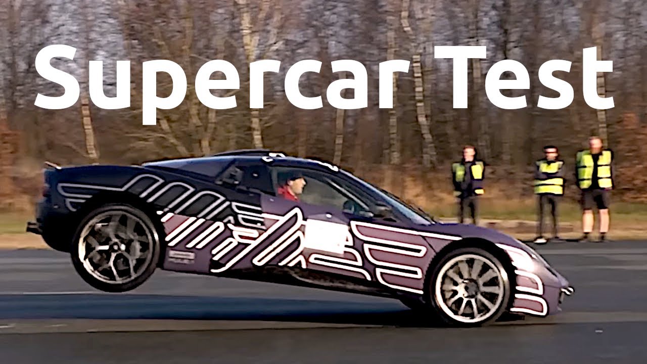 Supercar Test: T.33 (impacts, jumps)