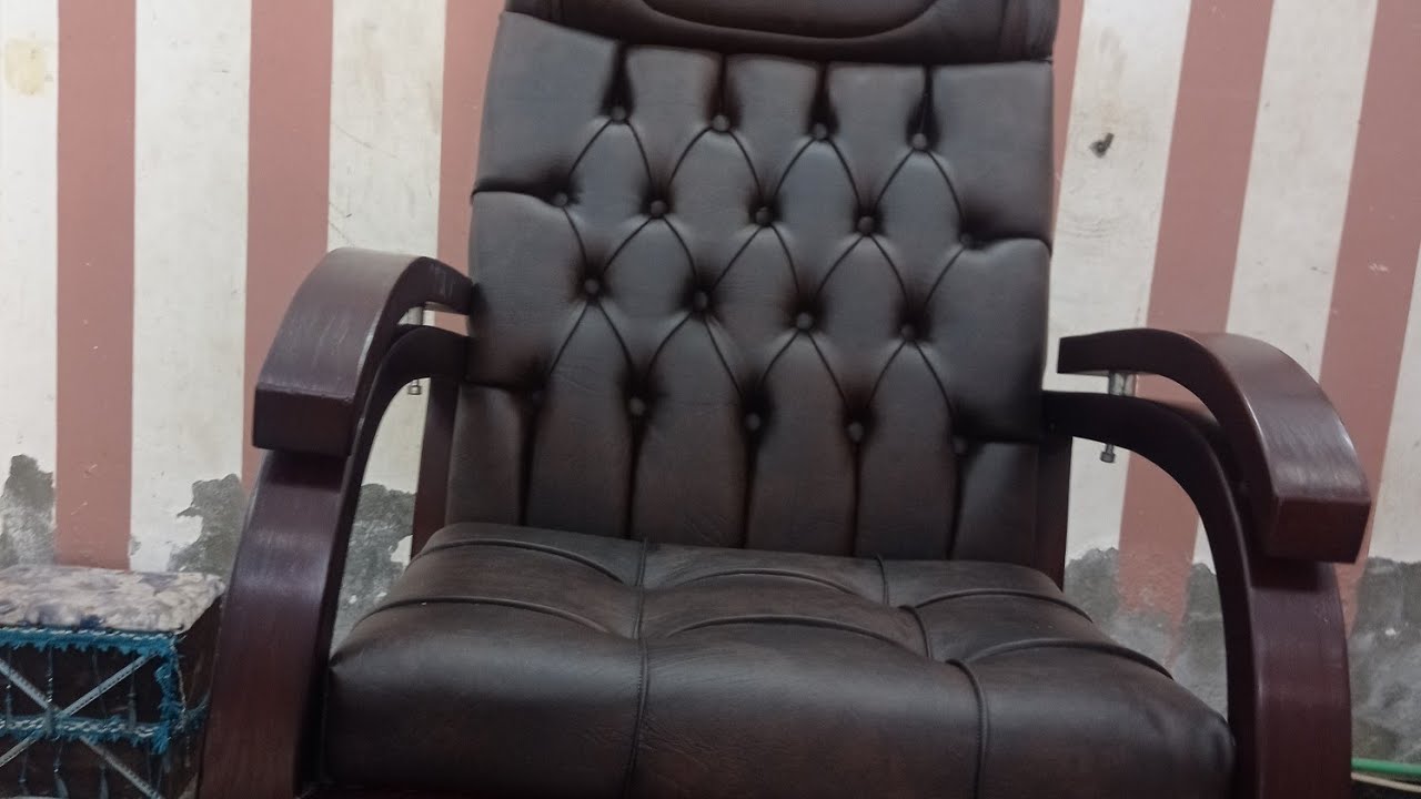 كيفيه عمل كرسي مكتب بطريقة صحيحة و غير تقليدية مع تركيب ماكنه اسنسار