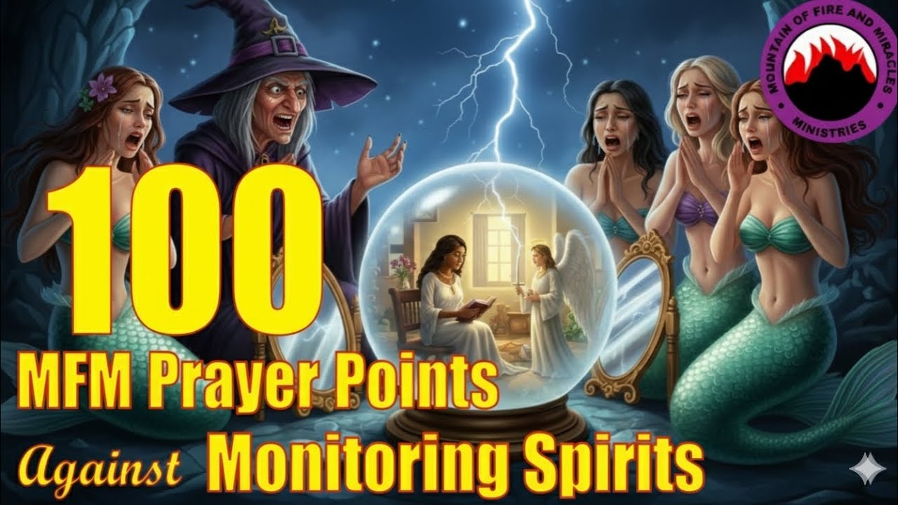 100 MFM Prayer Points Against Monitoring Spirits #MFMPrayers