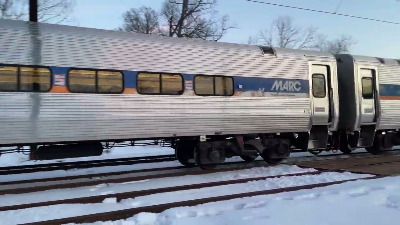 EB Septa WTR line train 6334 with the Leased MARC cars