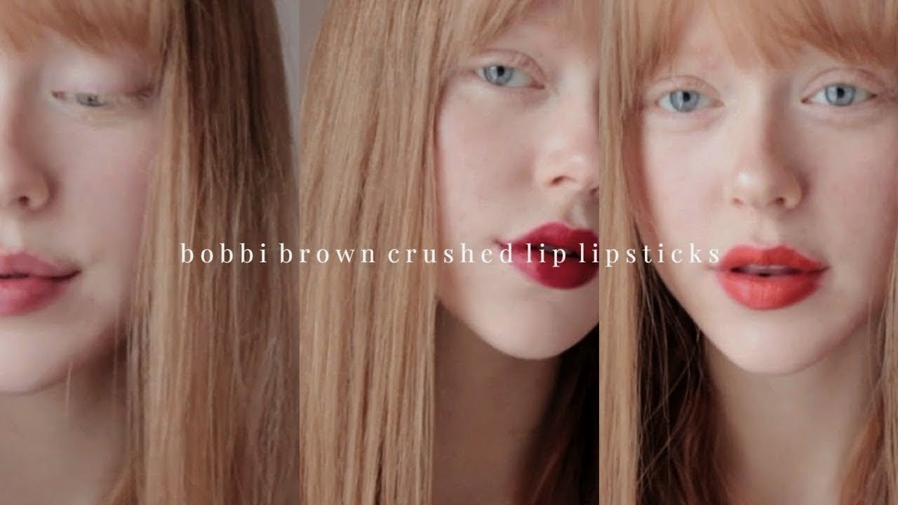 Testing | Bobbi Brown Crushed Lip Lipsticks