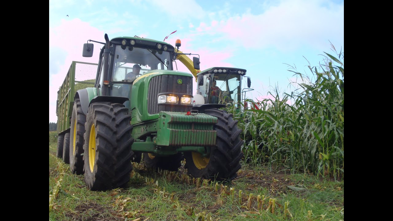 Kiszonka Z Kukurydzy 2015 (4xJohn Deere ,Massey ferguson,Claas,Mtz Jcb,Zetor)