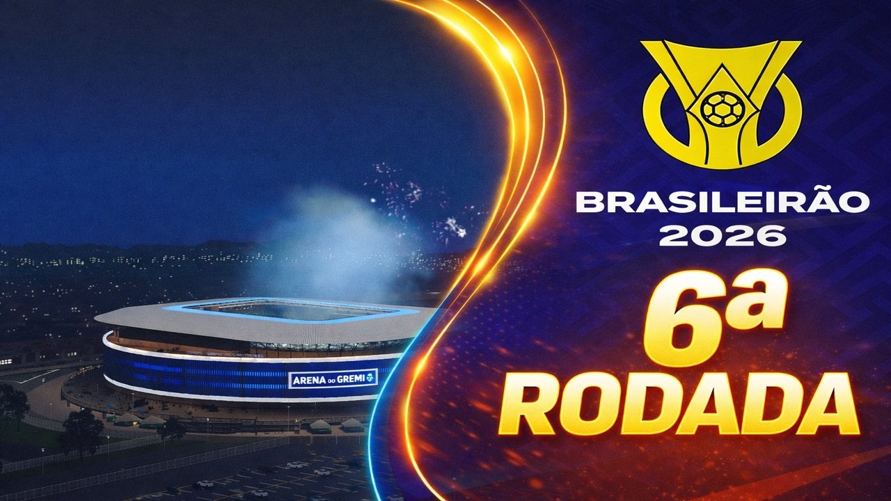 🔴🏆 BRASILEIRÃO 2026 🔥 🏆 6ª RODADA