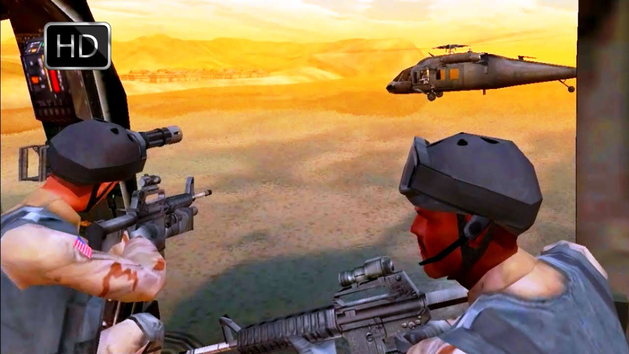 Delta Force Black Hawk Down Team Sabre Mission: Coastal Pipeline Pump Station HD