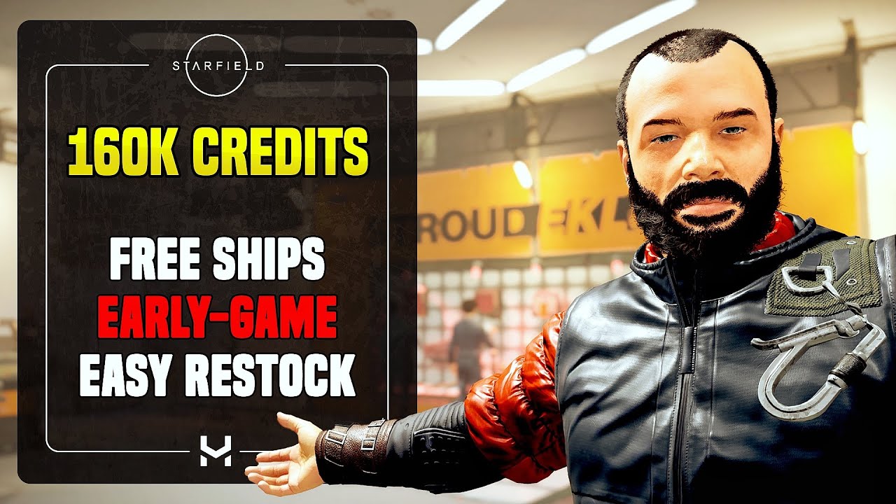 Become A Starfield Millionaire in MINUTES (160K Credits Chest & FREE SHIPS)