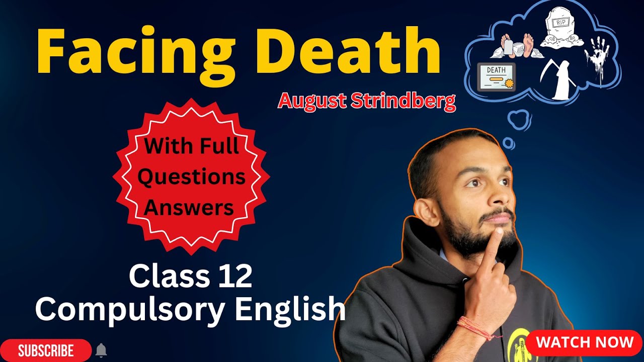 Facing Death | Full Questions Answers | Class 12 Compulsory English #elopeeth #neb #class12english