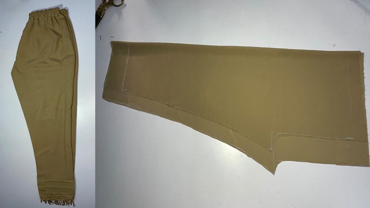 Ledies Designer Trouser ki Perfect Cutting and Stiching / पैंट कटिंग करने का आसान तरीका
