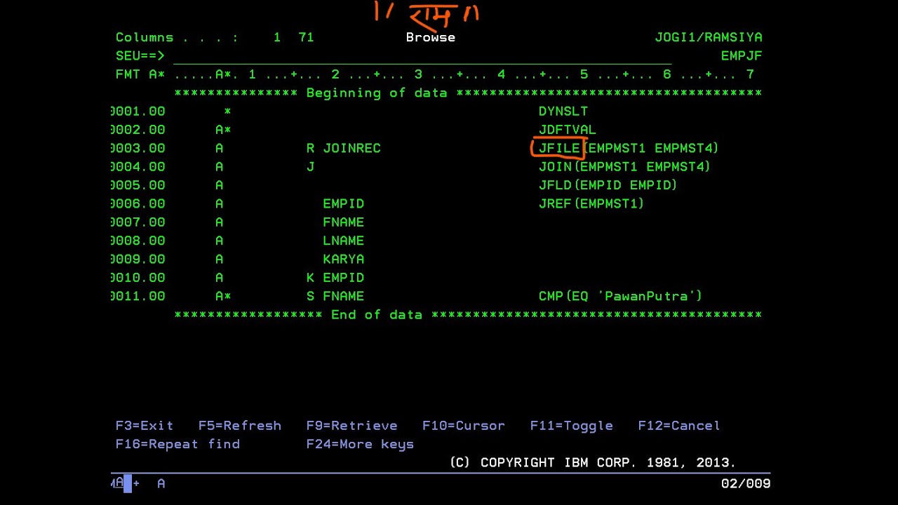JFILE (Joined Files) keyword&mdash;join logical files only| JFILE कीवर्ड- हम कैसे और क्यों उपयोग करते हैं?