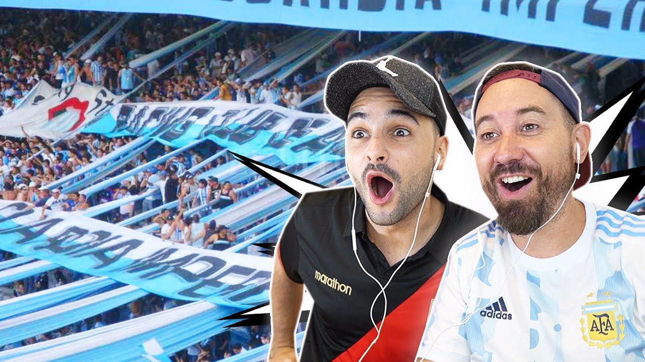 ESPAÑOLES REACCIONAN a HINCHADAS ARGENTINAS 🇦🇷 futbol Argentina