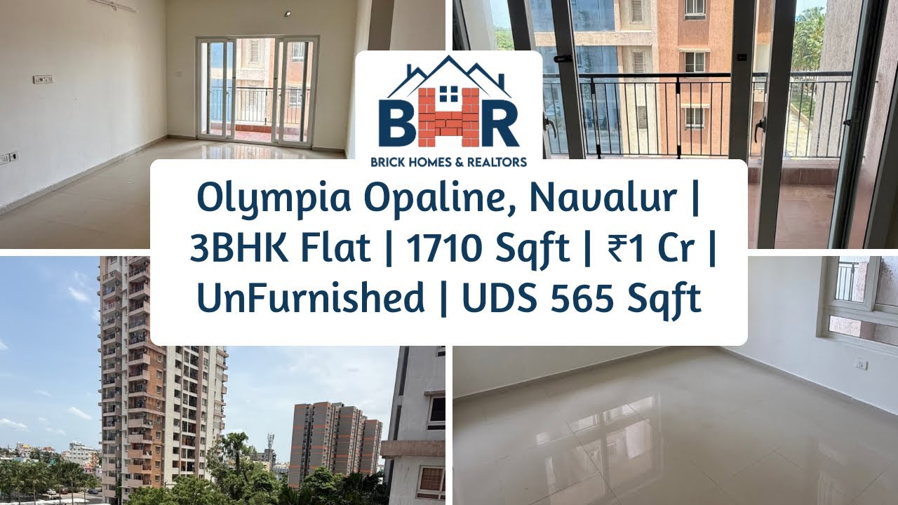 3BHK Resale Apartment at Olympia Opaline – Prime Location Navalur, OMR