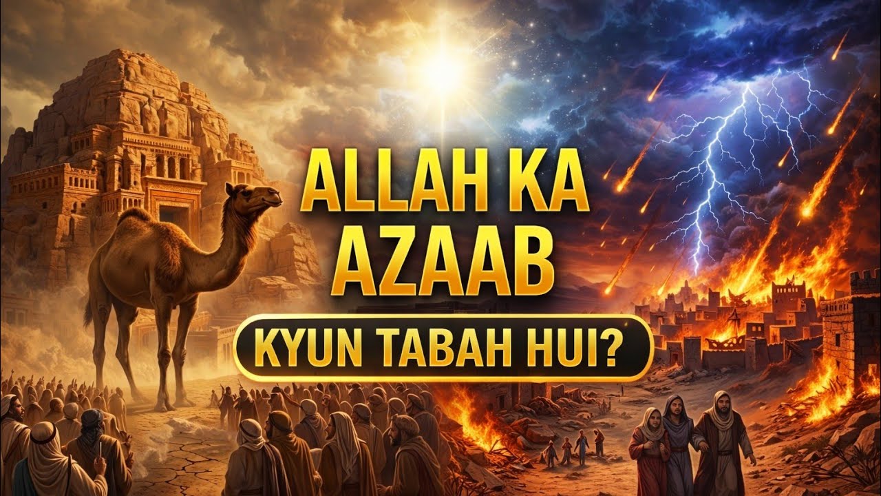 Allah Ne Qaum e Samood Aur Qaum e Lut Ko Kyun Tabah Kiya? | 2 Ibratnaak Qaumein | Quran Stories