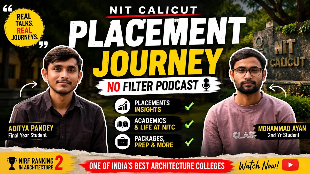 NIT Calicut Placement Journey | No Filter Podcast