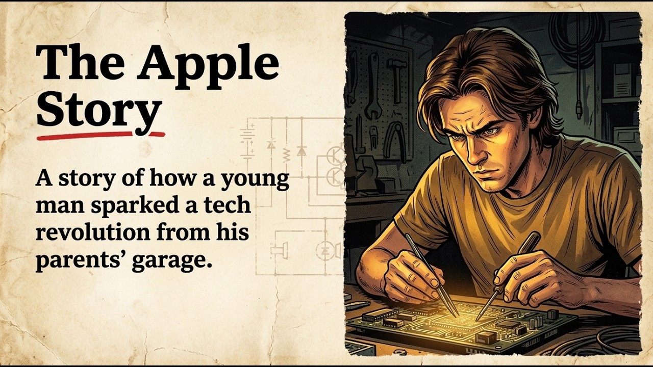 Steve Jobs: The Man Who Built Apple || Learn English || Improve Your English Fluency ✅️
