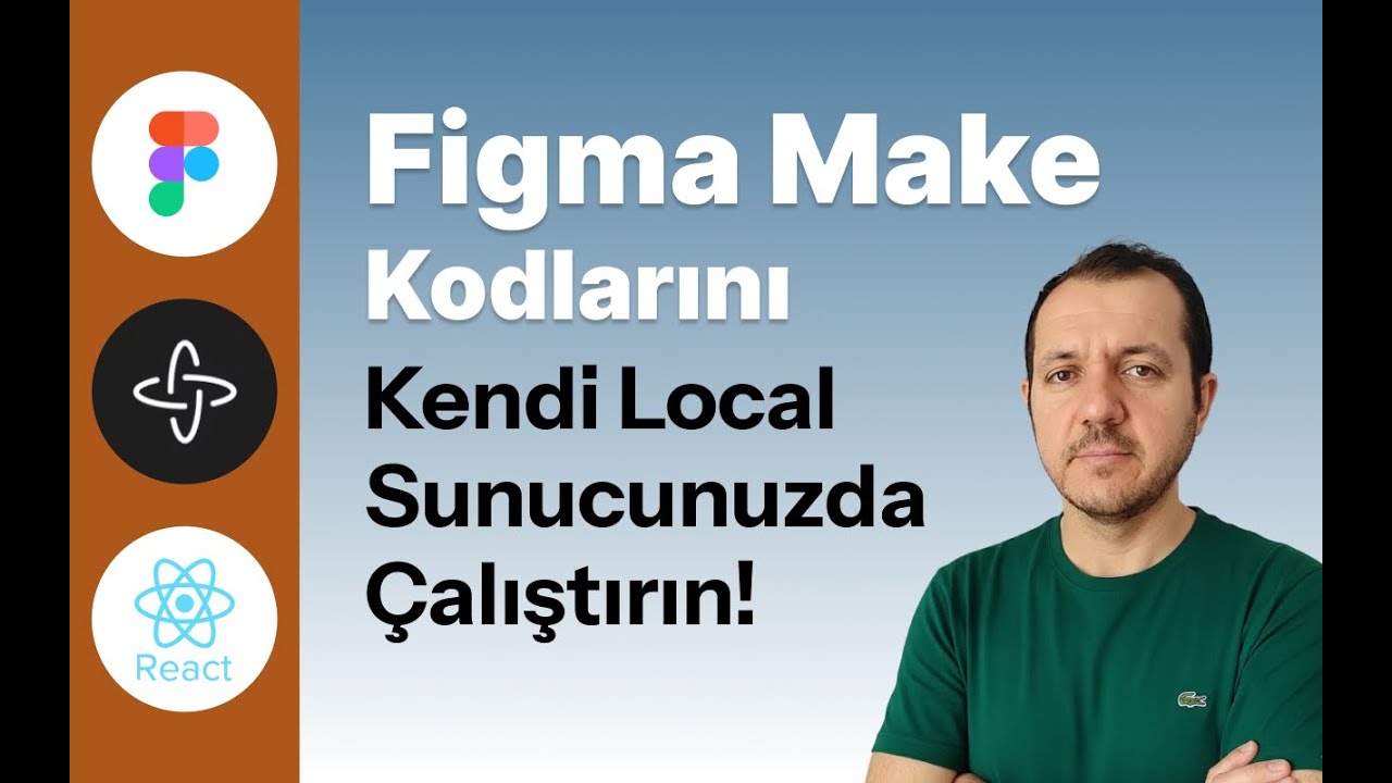 Figma Make Kodlarını (React) Kendi Local Sunucunuzda Çalıştırın!