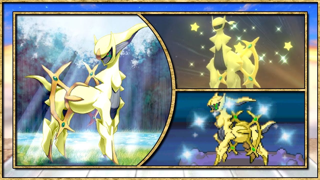 2 Live shiny Arceus on Pokemon Diamond and Brilliant Diamond after 22,680 SR's total!