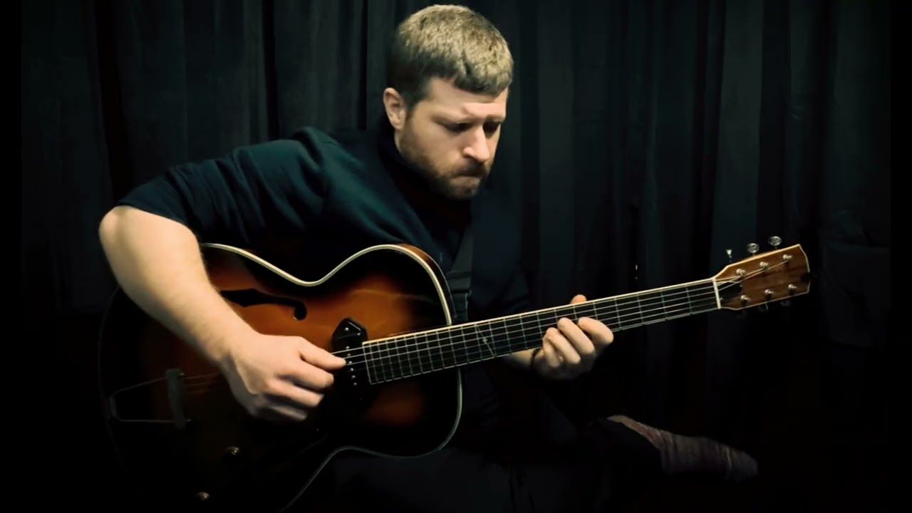 Stella by Starlight - Walking bass arrangement - Played on an Alvarez archtop AD65E