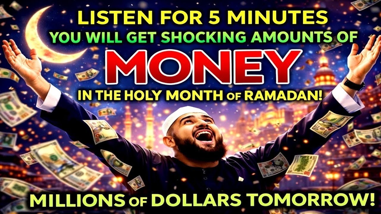 IN THE HOLY MONTH OF RAMADAN! After 2 Minutes, Rizq & Wealth Flow Instantly – Powerful Dua!