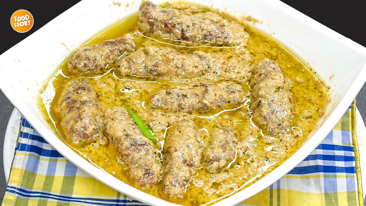 Malai Seekh Kabab Gravy Recipe,Seekh Kabab Recipe,Bakra Eid Special Recipes by Samina Food Story