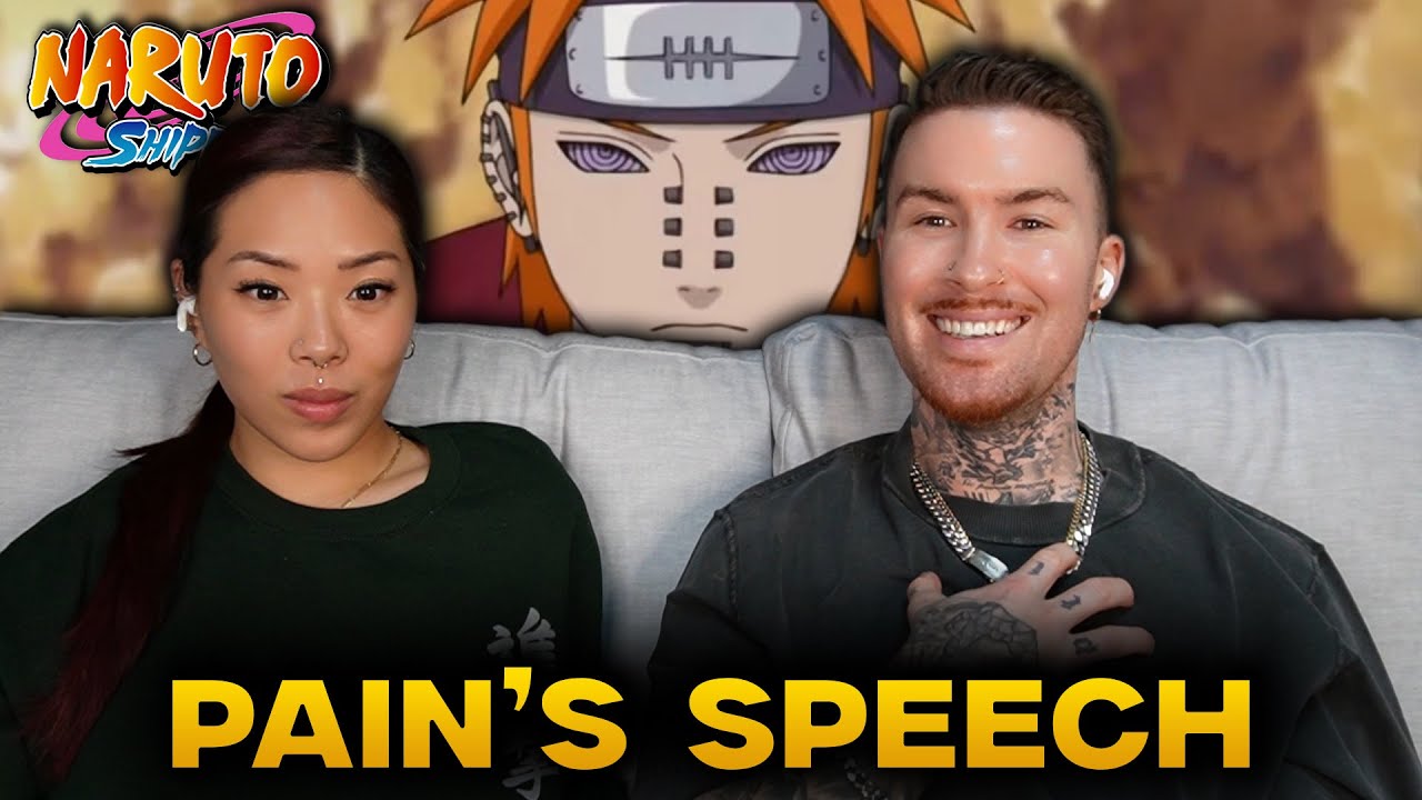 РЕЧЬ ПАИНА! - Реакция на Naruto Shippuden English Dub!