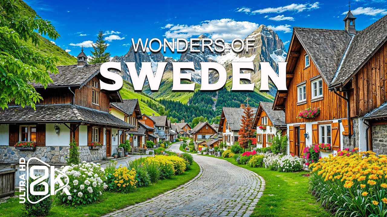 Wonders of Sweden – Discover Nordic Forests and Peaceful Archipelagos | Travel Video 4K