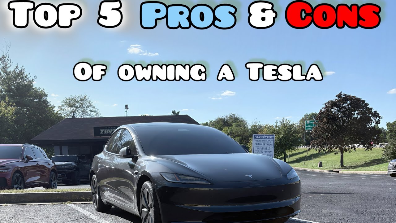 My TOP 5 PROS & CONS of Owning A Tesla !