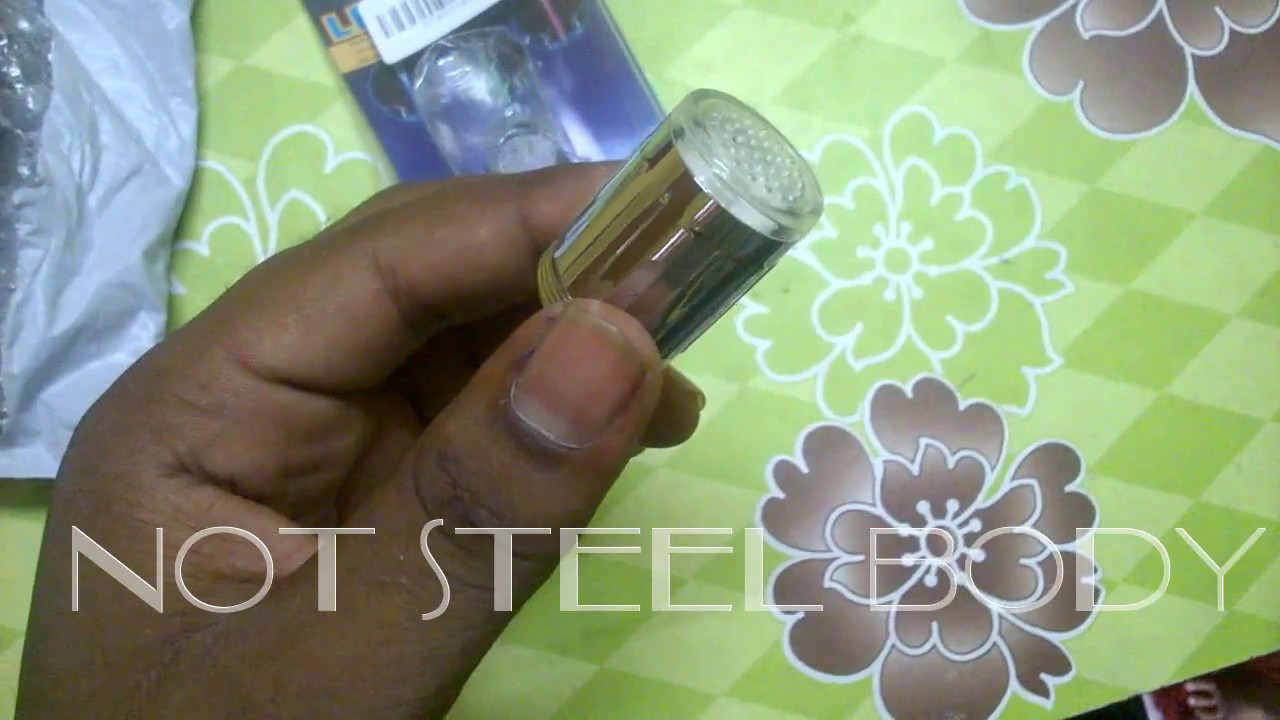 Light Water Faucet Tap unboxing