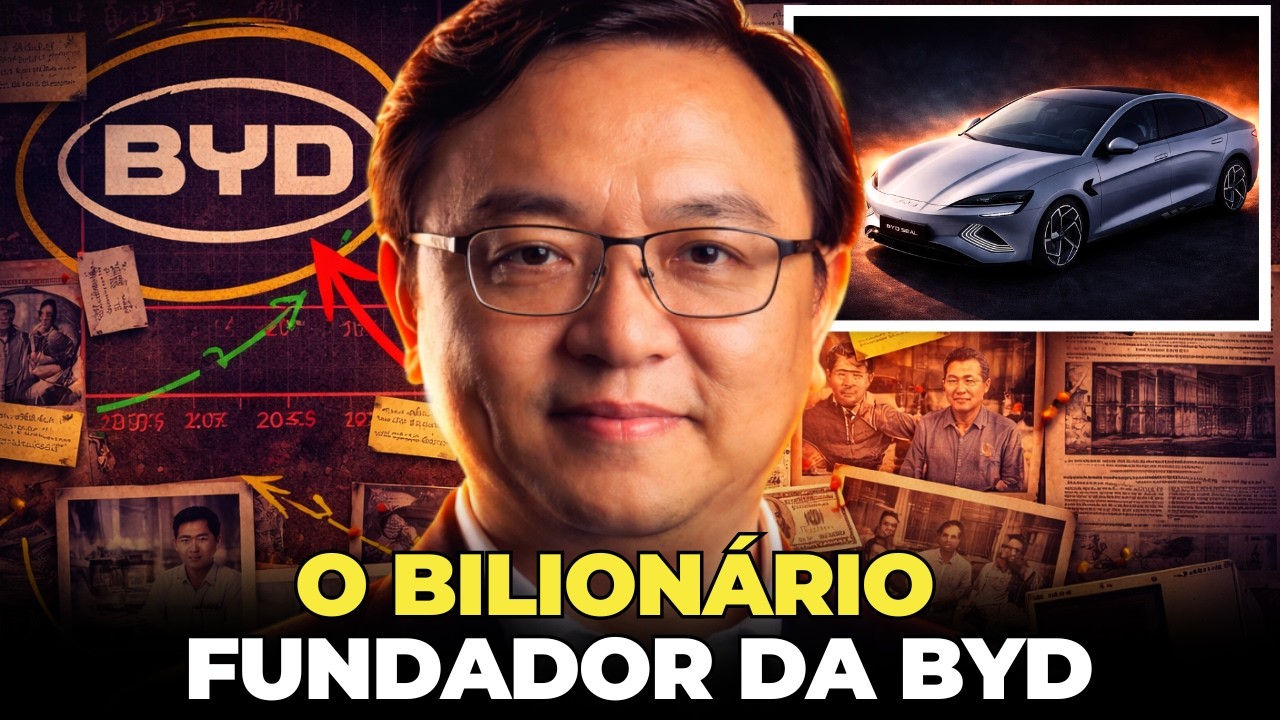 O ELON MUSK CHINÊS - QUEM É WANG CHUANFU?  - BILIONÁRIO FUNDADOR DA BYD