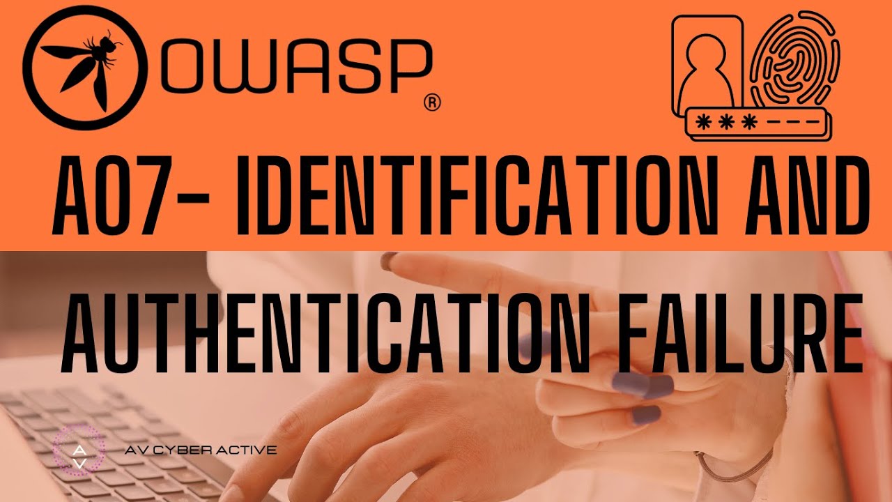 OWASP Top 10 | A07-Identification and Authentication Failures | Cyber security 2024