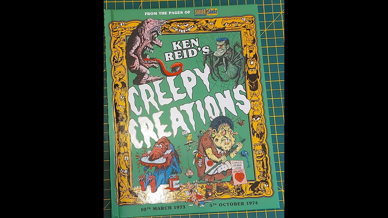 Looking at the Creepy Creations book by Ken Reid