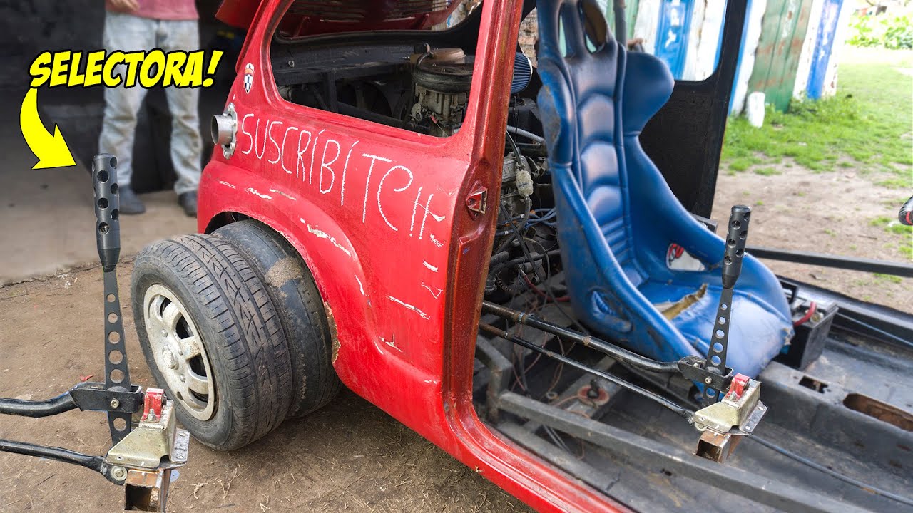 FABRICAMOS LA SELECTORA AL FIAT 600 Y LA SALIMOS A PROBAR - Radialero Team