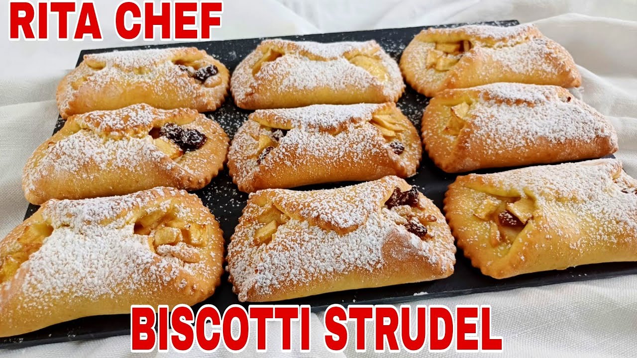ПЕЧЕНЬЕ СТРУДЕЛЬ🍏РИТА ШЕФ-ПОВАР | STRUDEL BISCUITS.