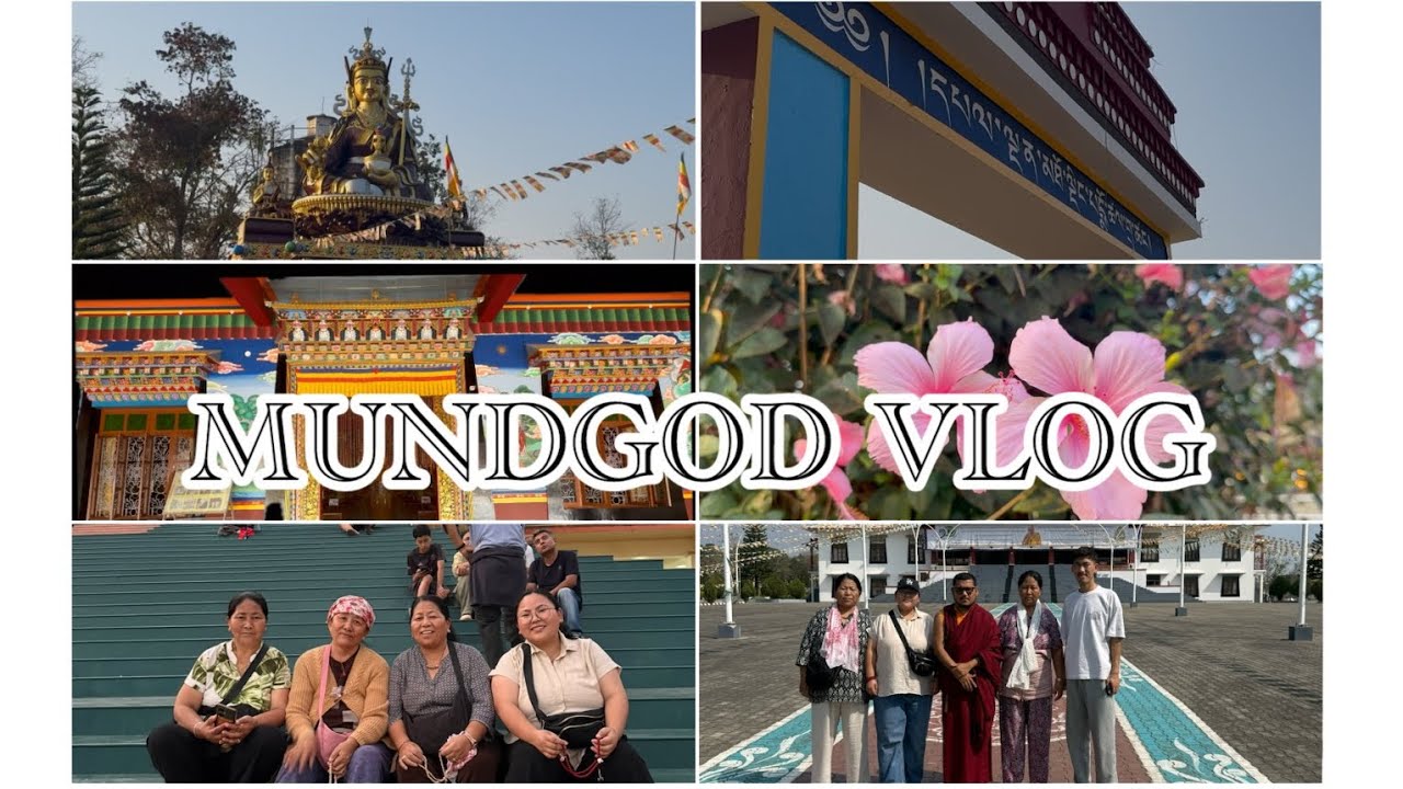 MUNDGOD// Visit Monastery // Mundgod lhakar gorshay// another vlog -2 #tibetanvlogger #travel 2026