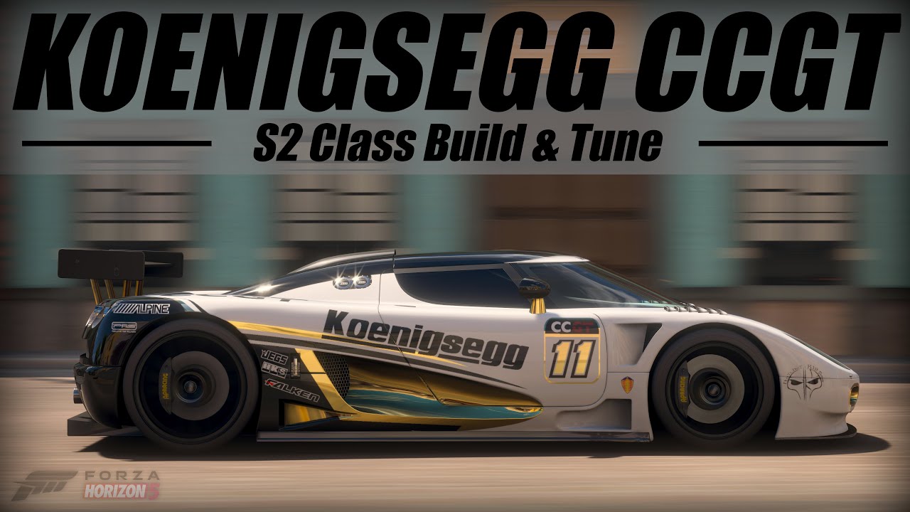 2008 Koenigsegg CCGT Customization Road Race Build with Tune | S2 Class | Forza Horizon 5 Online