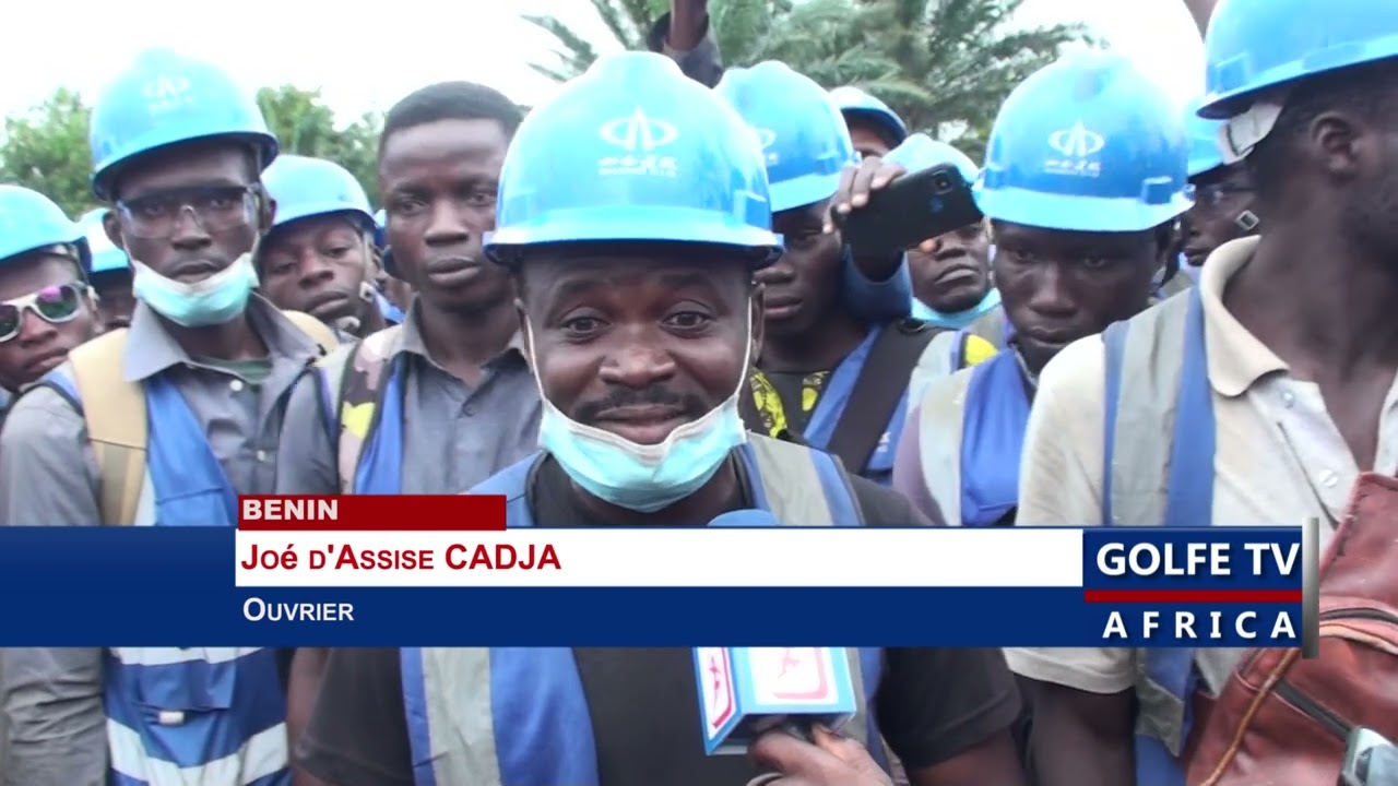 cité administrative d’Abomey-Calavi, les ouvriers décrient leurs conditions de vie et travail