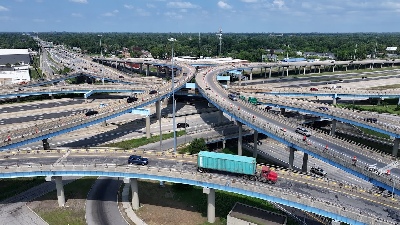 Bridge profile: I-96 over M-39 in Metro Detroit