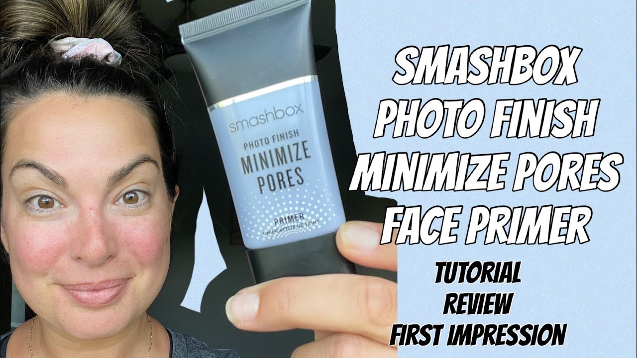 Smashbox Photo Finish Minimize Pores Face Primer - Review & Tutorial #smashbox #faceprimer