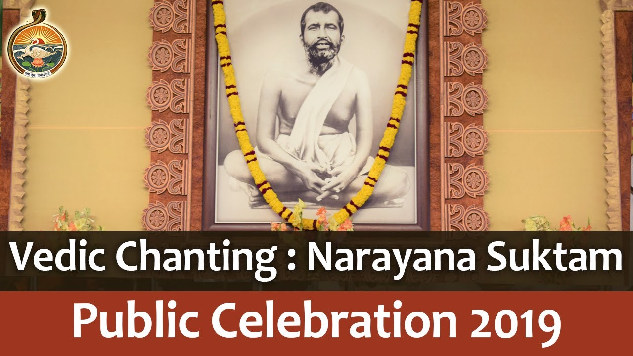 Vedic Chanting (Narayana Suktam) in Public Celebration 2019