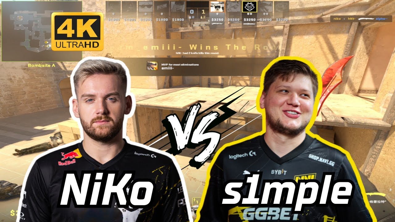 【4K POV】Team NiKo vs Team s1mple @ FACEIT Ranked | March 6, 2024 #cs2 #demo #g2 #pov