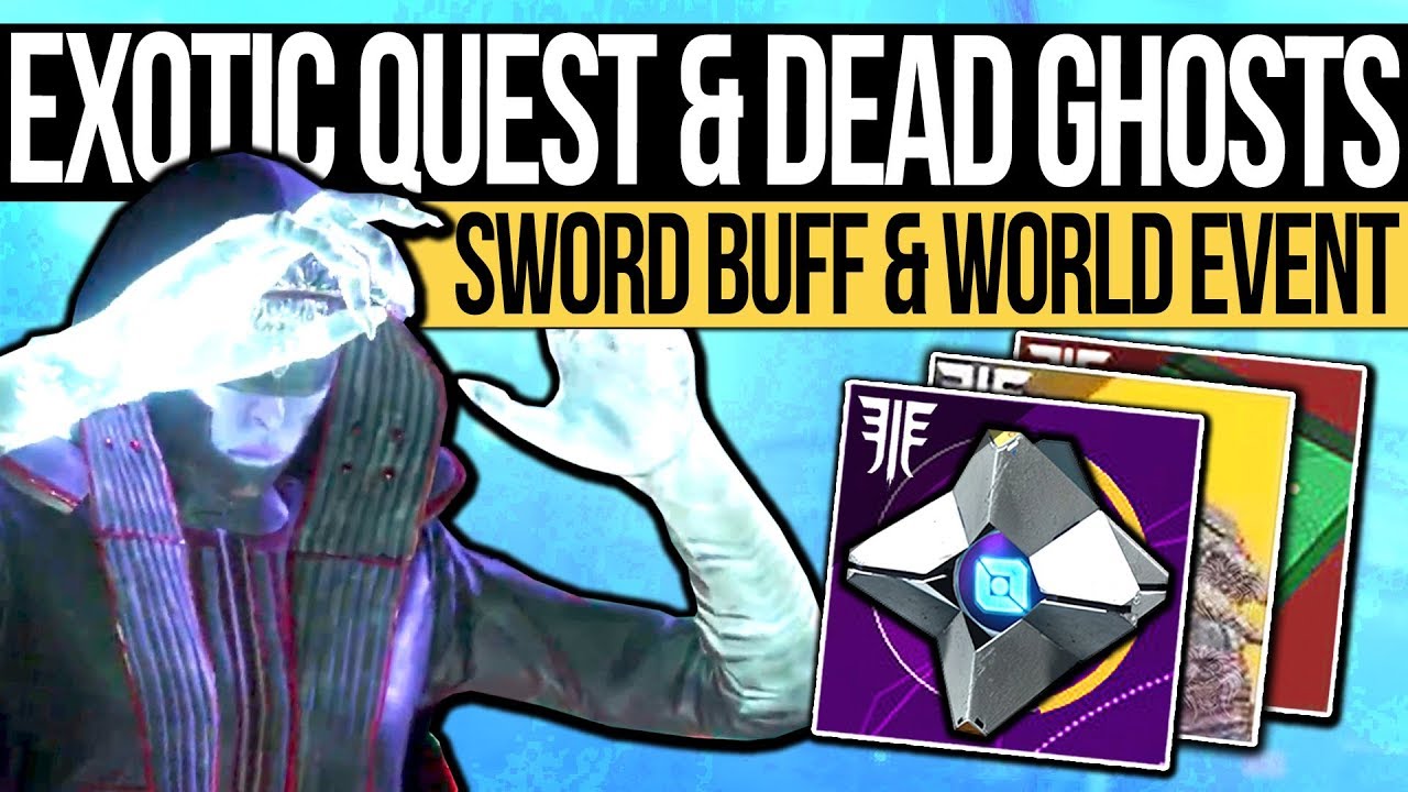 Destiny 2 | MISSION EXOTICS & DEAD GHOSTS RETURN! Reef Drone Hunt, Enemy Event, New Mod & Sword Buff