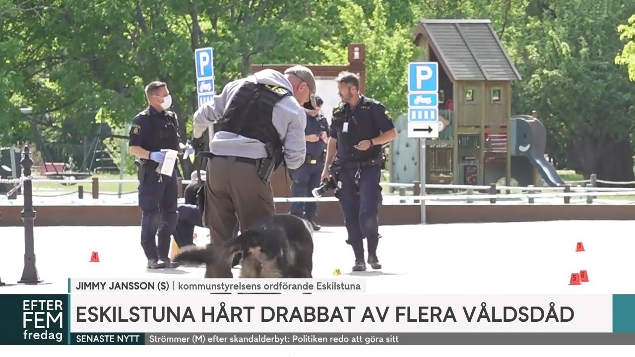 Eskilstuna hårt drabbat av flera våldsdåd – kommunen går upp i stabslä… | Efter fem | TV4 & TV4 Play