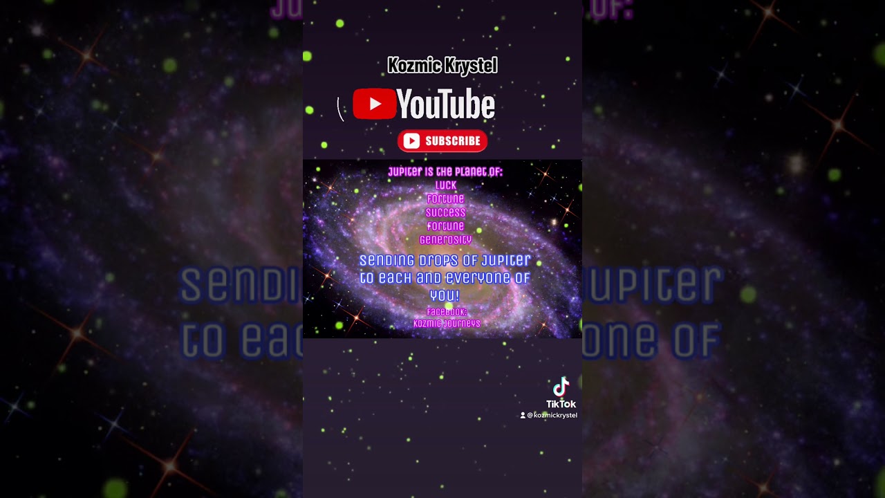 Astrology mini lesson. Where’s your Jupiter in your birth chart? 